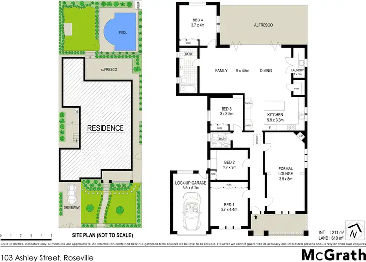 Floorplan of Homely house listing, 103 Ashley Street, Roseville NSW 2069