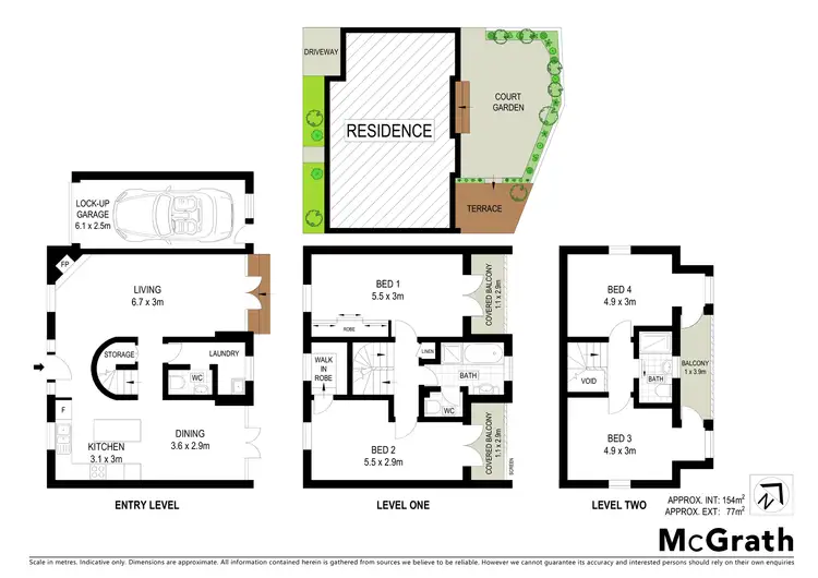Floorplan of Homely house listing, 71B Ballast Point Road, Birchgrove NSW 2041
