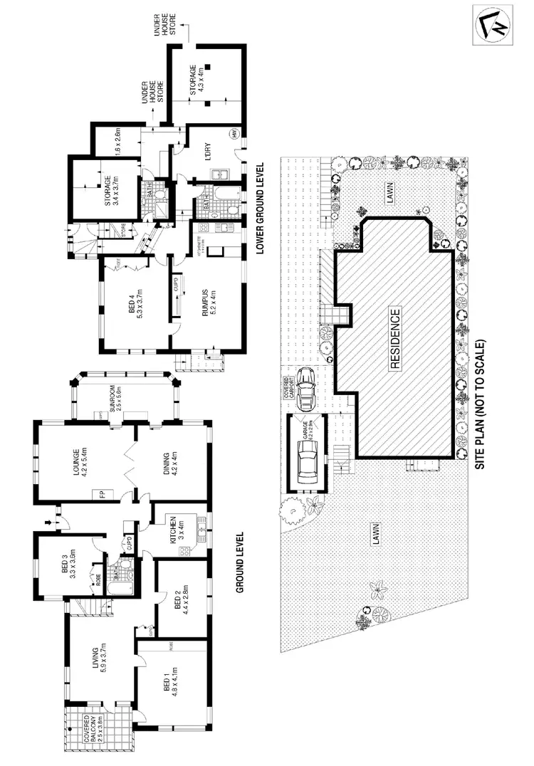 Floorplan of Homely house listing, 14 Bulkara Road, Bellevue Hill NSW 2023