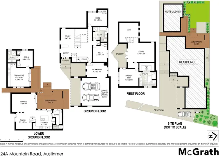 Floorplan of Homely house listing, 24A Mountain Road, Austinmer NSW 2515