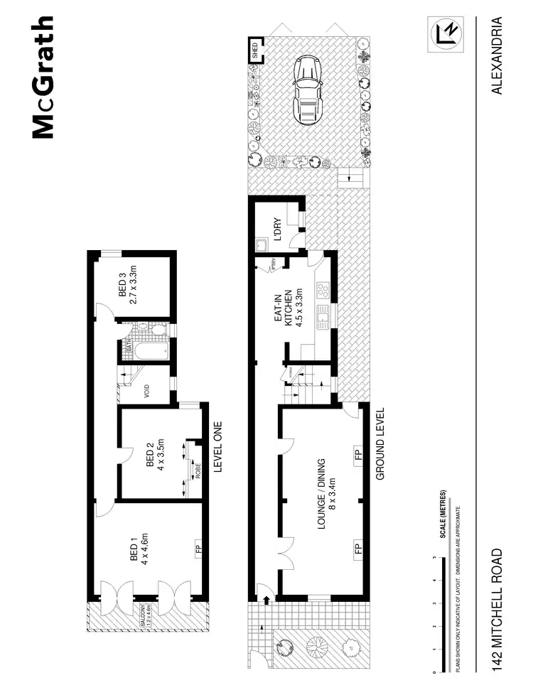 Floorplan of Homely house listing, 142 Mitchell Road, Alexandria NSW 2015