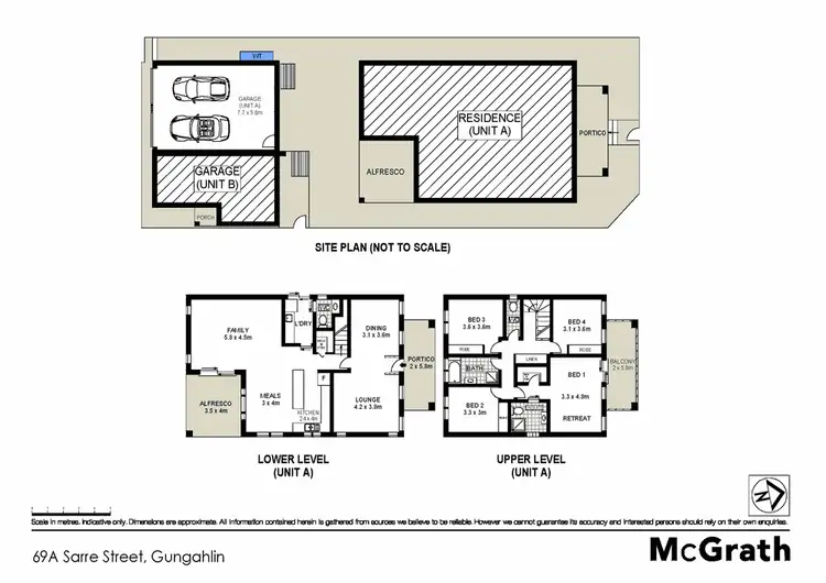 Floorplan of Homely villa listing, 69 Sarre Street, Gungahlin ACT 2912