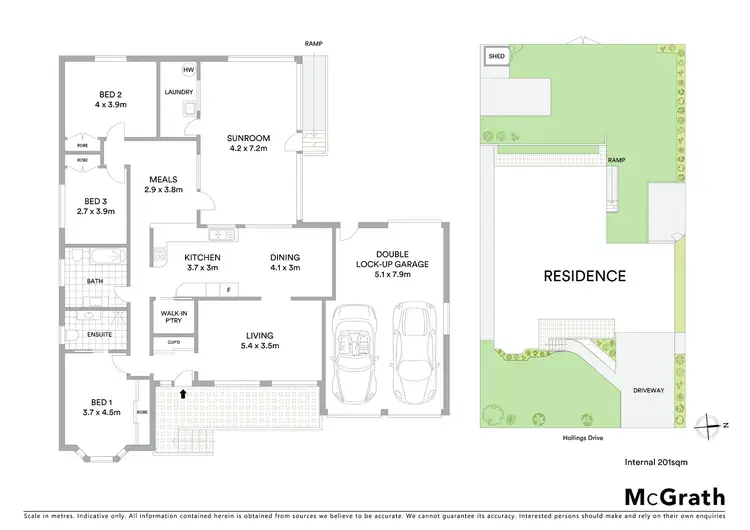 Floorplan of Homely house listing, 20 Hollings Drive, Kiama Downs NSW 2533