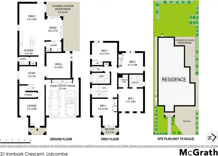 Floorplan of Homely house listing, 21 Ironbark Crescent, Lidcombe NSW 2141