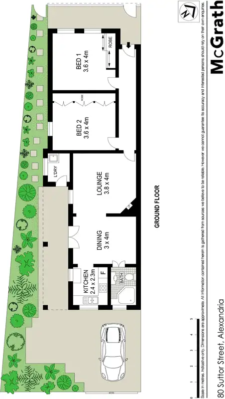 Floorplan of Homely house listing, 80 Suttor Street, Alexandria NSW 2015
