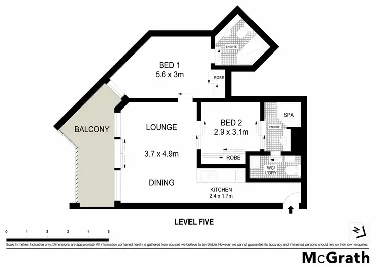 Floorplan of Homely apartment listing, 416/51 The Esplanade, Ettalong Beach NSW 2257