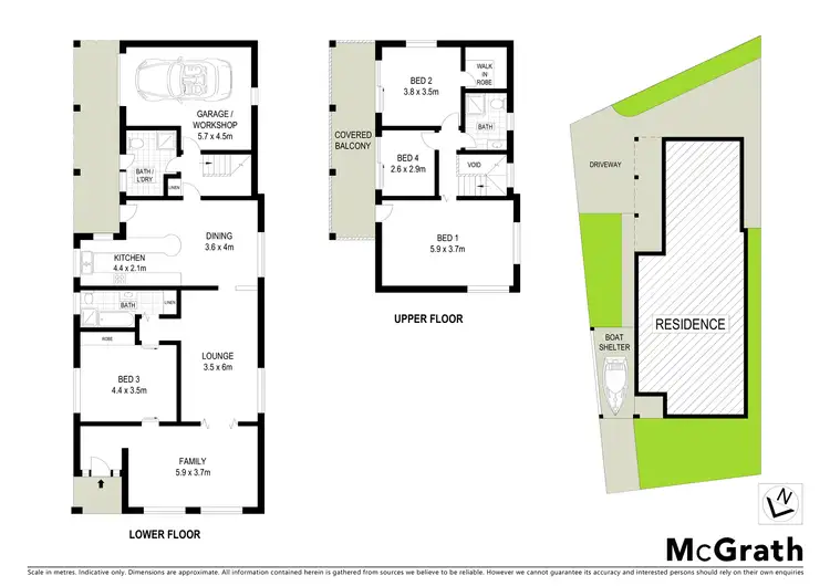 Floorplan of Homely house listing, 5 Paroo Avenue, Eleebana NSW 2282