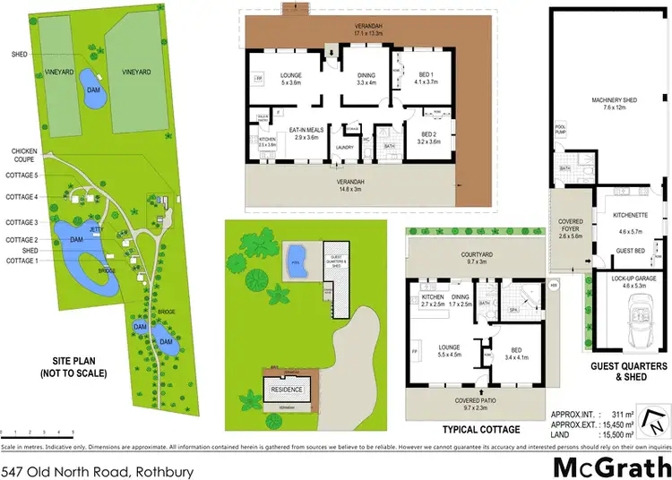 Floorplan of Homely house listing, 547 Old North Road, Rothbury NSW 2320