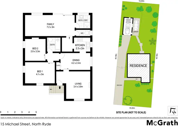 Floorplan of Homely house listing, 15 Michael Street, North Ryde NSW 2113