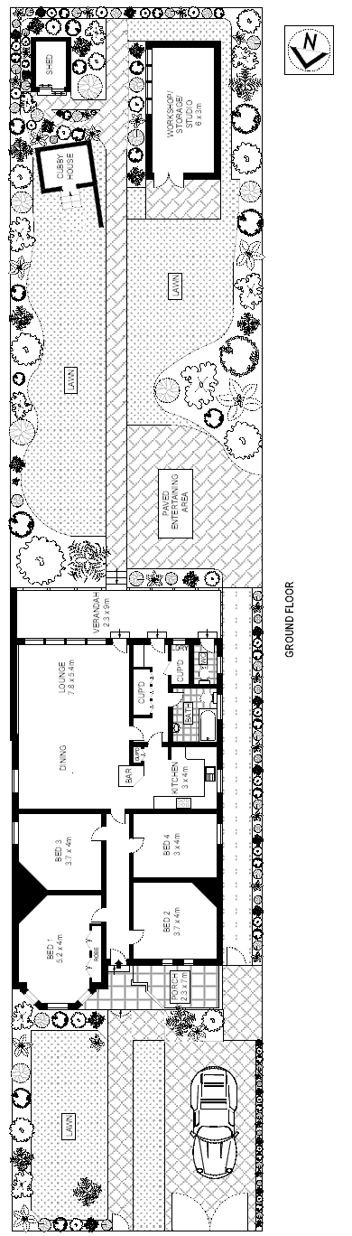 Floorplan of Homely house listing, 53 Hooper Street, Randwick NSW 2031