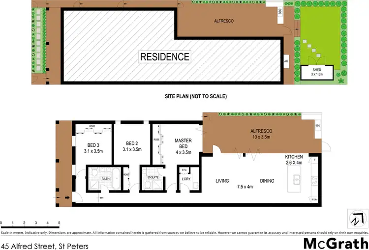 Floorplan of Homely house listing, 45 Alfred Street, St Peters NSW 2044