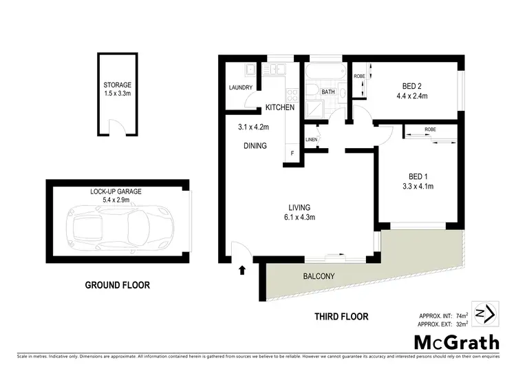 Floorplan of Homely apartment listing, 11/14 Corrimal Street, Wollongong NSW 2500