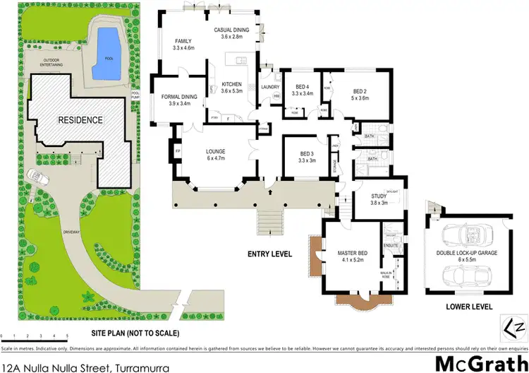 Floorplan of Homely house listing, 12A Nulla Nulla Street, Turramurra NSW 2074