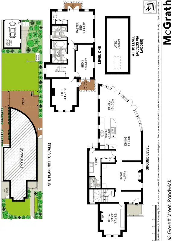 Floorplan of Homely house listing, 63 Govett Street, Randwick NSW 2031