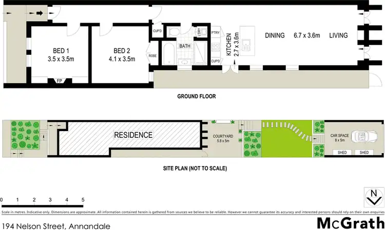 Floorplan of Homely house listing, 194 Nelson Street, Annandale NSW 2038