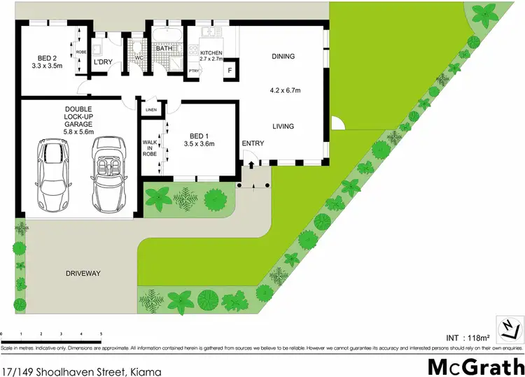 Floorplan of Homely villa listing, 17/149 Shoalhaven Street, Kiama NSW 2533