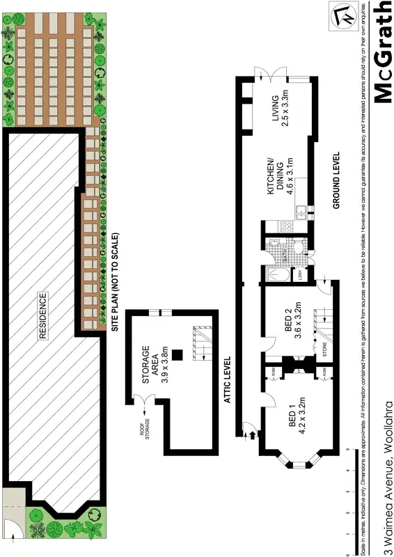 Floorplan of Homely house listing, 3 Waimea Avenue, Woollahra NSW 2025
