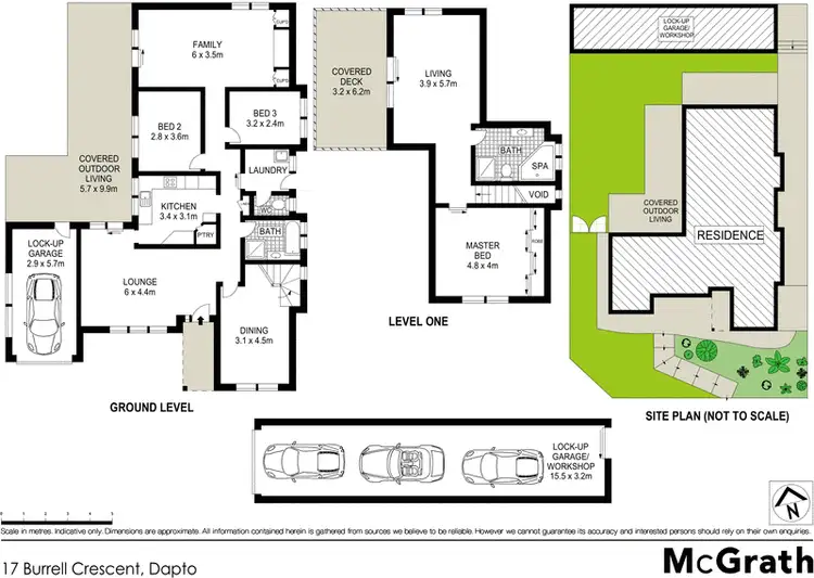 Floorplan of Homely house listing, 17 Burrell Crescent, Dapto NSW 2530