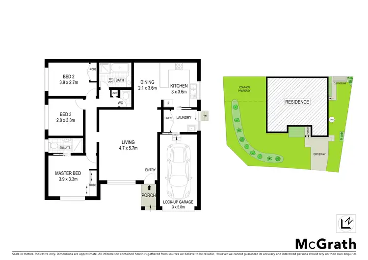 Floorplan of Homely semi-detached listing, 2/49 Amaroo Drive, Banora Point NSW 2486