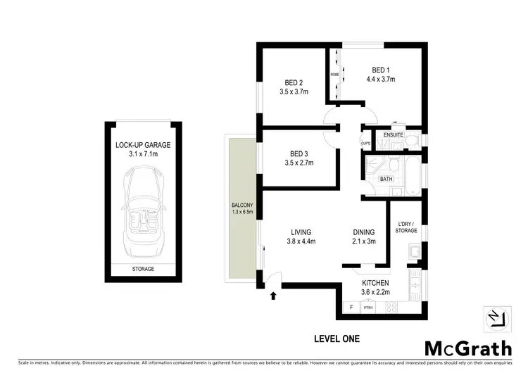 Floorplan of Homely apartment listing, 4/61 Helen Street, Lane Cove NSW 2066
