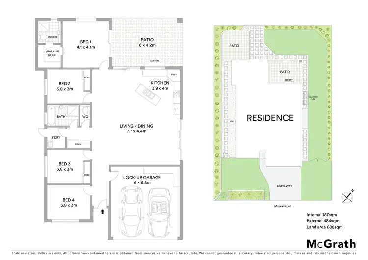 Floorplan of Homely house listing, 38 Moore Road, Kewarra Beach QLD 4879