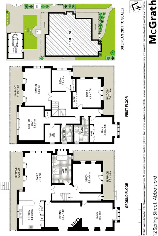 Floorplan of Homely house listing, 12 Spring Street, Abbotsford NSW 2046