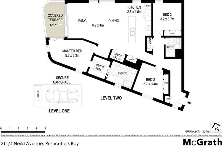 Floorplan of Homely apartment listing, 211/4 Neild Avenue, Rushcutters Bay NSW 2011
