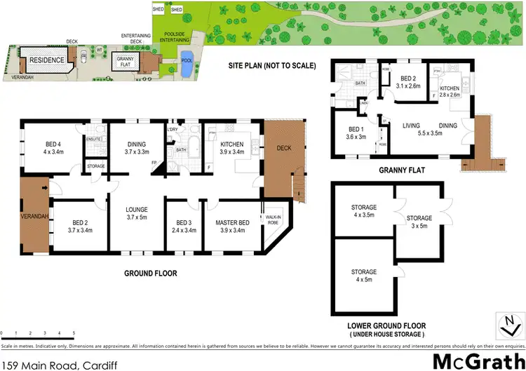 Floorplan of Homely house listing, 159 Main Road, Cardiff NSW 2285