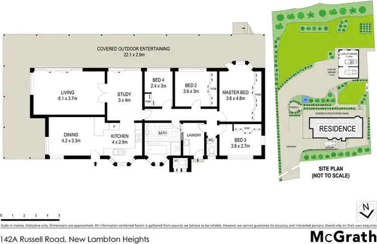 Floorplan of Homely house listing, 142a Russell Road, New Lambton Heights NSW 2305