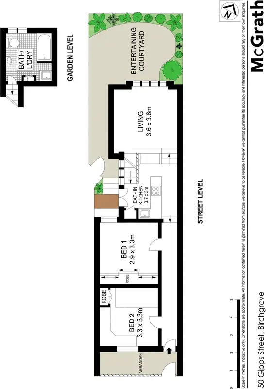 Floorplan of Homely house listing, 50 Gipps Street, Birchgrove NSW 2041