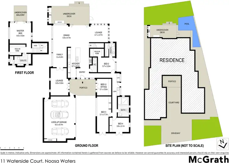Floorplan of Homely house listing, 11 Waterside Court, Noosa Waters QLD 4566