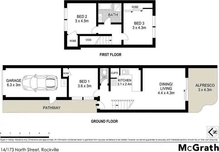 Floorplan of Homely apartment listing, 14/173 North Street, Rockville QLD 4350