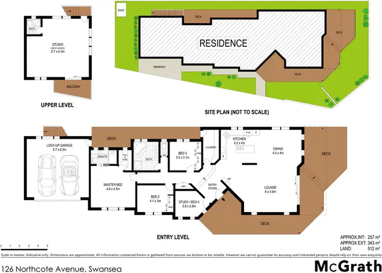 Floorplan of Homely house listing, 126 Northcote Avenue, Swansea NSW 2281