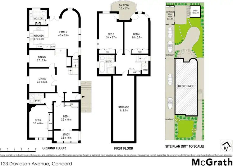 Floorplan of Homely house listing, 123 Davidson Avenue, Concord NSW 2137