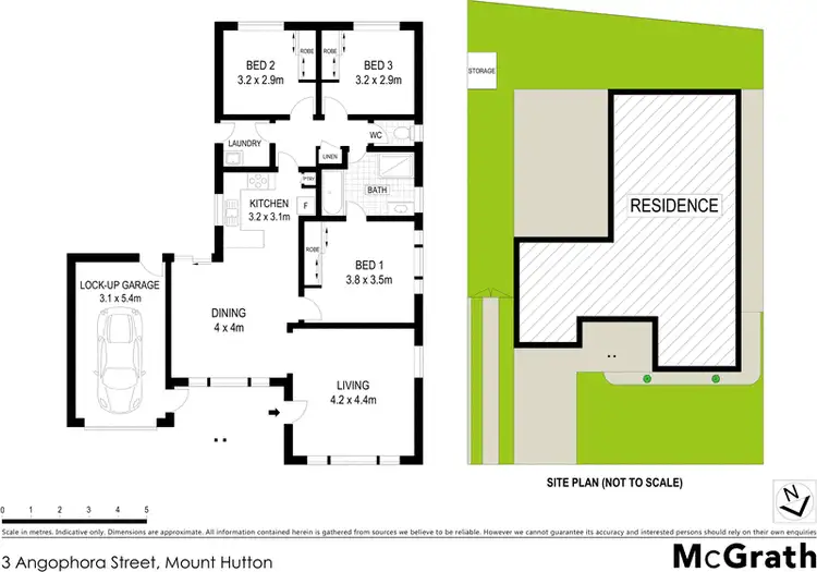Floorplan of Homely house listing, 3 Angophora Street, Mount Hutton NSW 2290