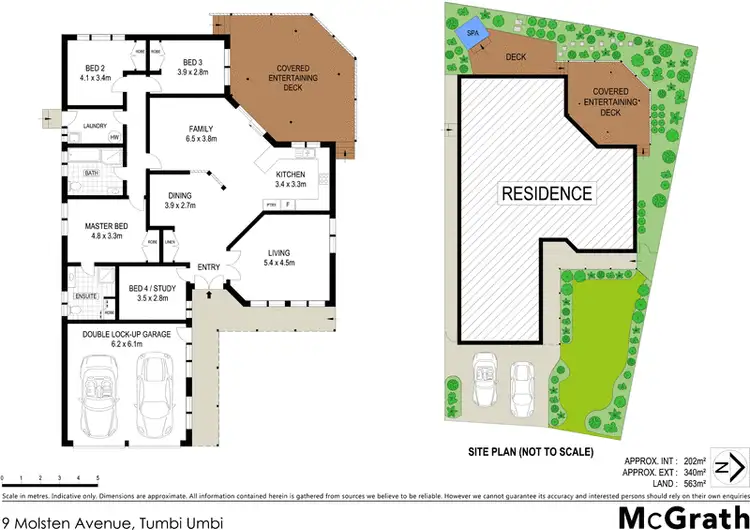 Floorplan of Homely house listing, 9 Molsten Avenue, Tumbi Umbi NSW 2261