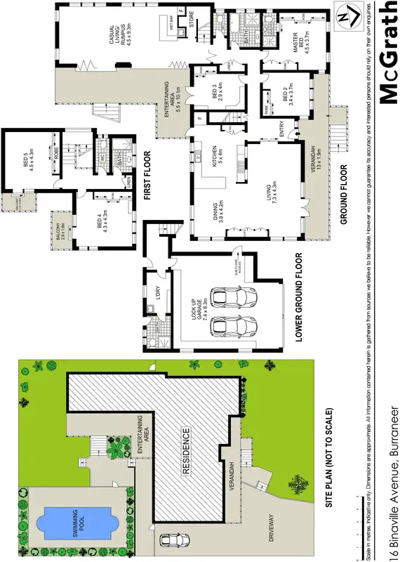 Floorplan of Homely house listing, 16 Binaville Avenue, Burraneer NSW 2230