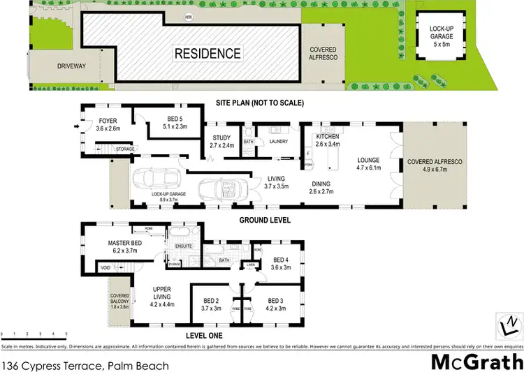 Floorplan of Homely house listing, 136 Cypress Terrace, Palm Beach QLD 4221