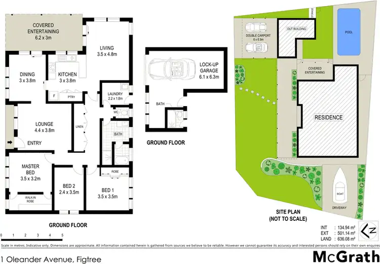 Floorplan of Homely house listing, 1 Oleander Avenue, Figtree NSW 2525