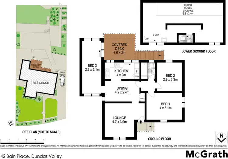Floorplan of Homely house listing, 42 Bain Place, Dundas Valley NSW 2117