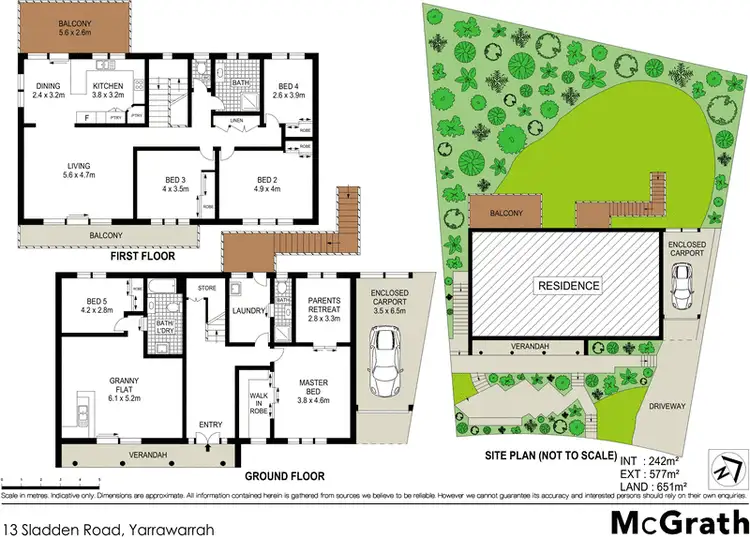 Floorplan of Homely house listing, 13 Sladden Road, Yarrawarrah NSW 2233