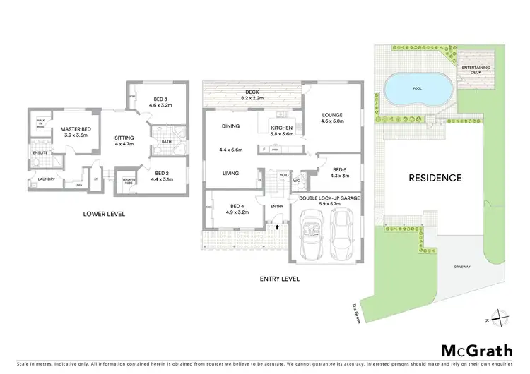 Floorplan of Homely house listing, 11 The Grove, Shellharbour NSW 2529