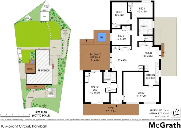 Floorplan of Homely house listing, 10 Morant Circuit, Kambah ACT 2902