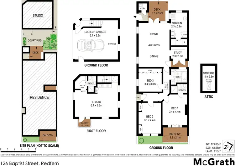Floorplan of Homely house listing, 126 Baptist Street, Redfern NSW 2016