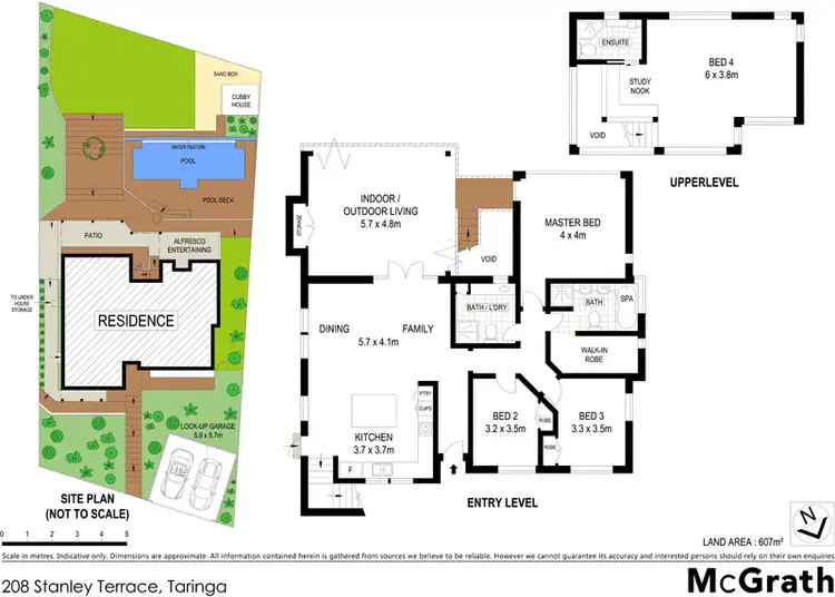 Floorplan of Homely house listing, 208 Stanley Terrace, Taringa QLD 4068