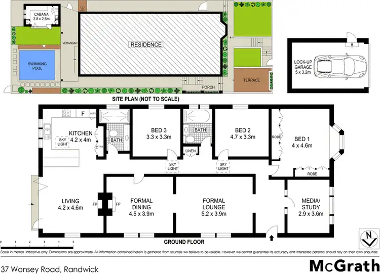 Floorplan of Homely house listing, 37 Wansey Road, Randwick NSW 2031