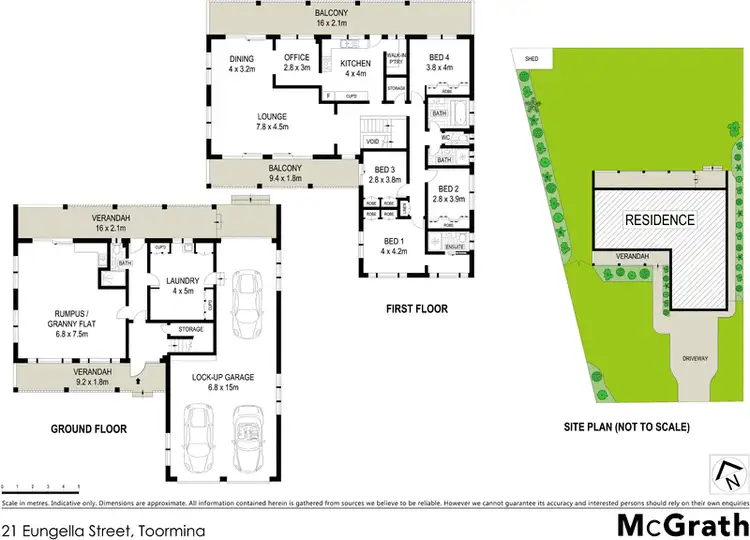Floorplan of Homely house listing, 21 Eungella Street, Toormina NSW 2452