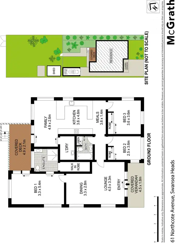 Floorplan of Homely house listing, 61 Northcote Avenue, Swansea Heads NSW 2281