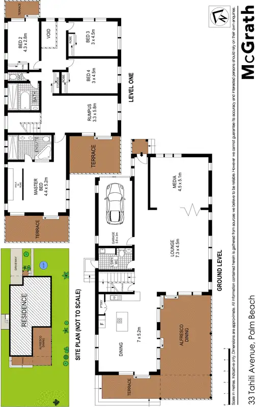 Floorplan of Homely house listing, 33 Tahiti Avenue, Palm Beach QLD 4221