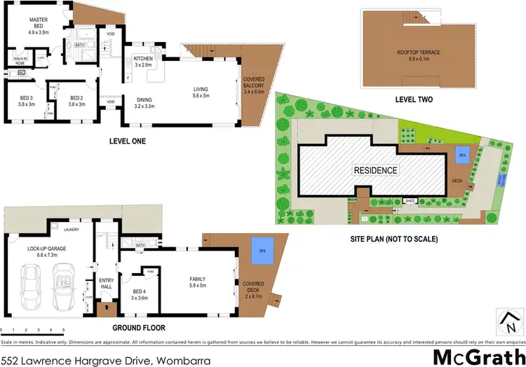 Floorplan of Homely house listing, 552 Lawrence Hargrave Drive, Wombarra NSW 2515